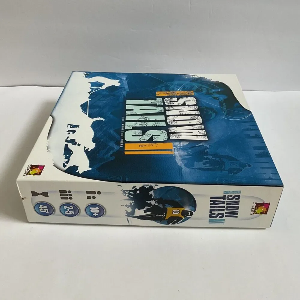 Snow Tails TheSled Racing Board Game Asmodee 2nd Edition 2009 Complete